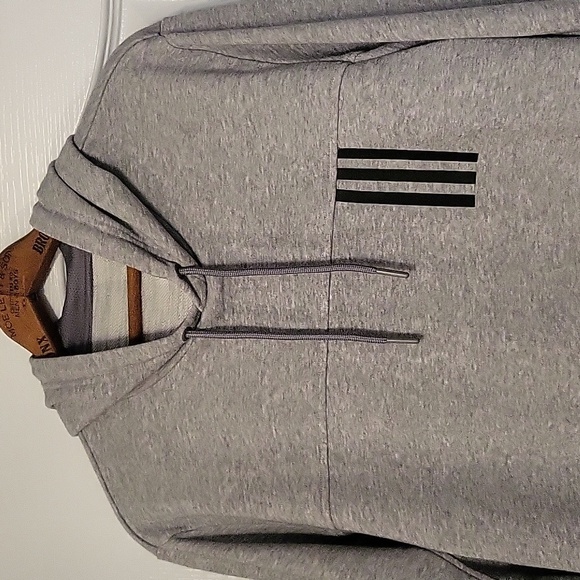 Adidas Gray Hoodie - GUC - size L - Picture 5 of 9
